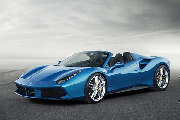 Ferrari 488 Spider mit 670 PS – und leichtem Falt-Hardtop. Foto: FCA/dpp-AutoReporter